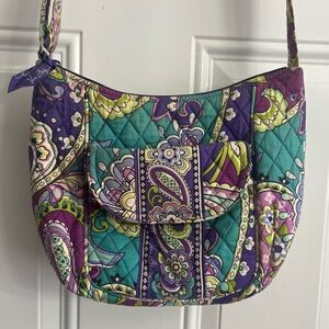 Vera Bradley Clara Adjustable Shoulder Bag Heather Pattern